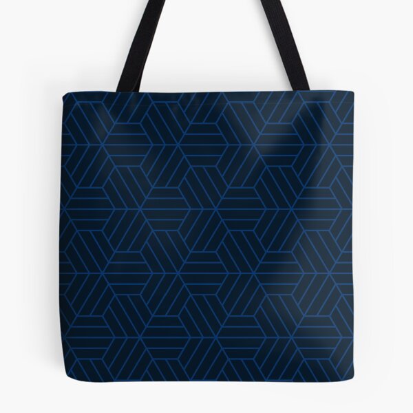 Item preview, Earthy Blue Beehive Texture - Abstract Geometric Shape Pattern  - Valentine Gifts For Him designed and sold by RoyalStarsPatts.