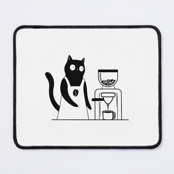 Item preview, Funny Coffee Lover Cat 4 designed and sold by mcraft studio.