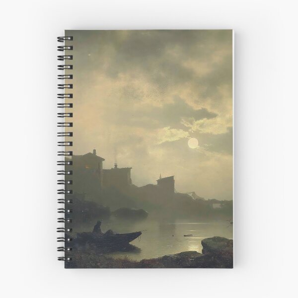 Item preview, Moonlit Bay (1833-1912), by Sophus Jacobsen designed and sold by Gabriel S.