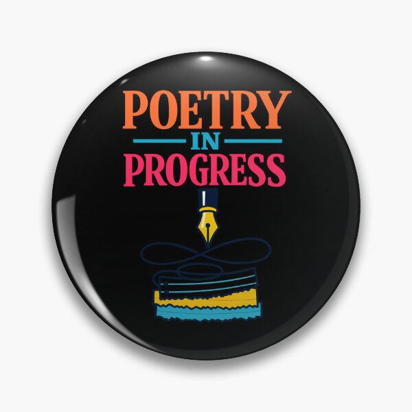 Item preview, Poetry In Progress Writer Humor Creative Design designed and sold by TeeTimeTreasure.