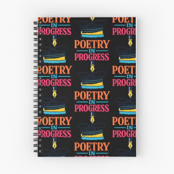 Item preview, Poetry In Progress Writer Humor Creative Design designed and sold by TeeTimeTreasure.