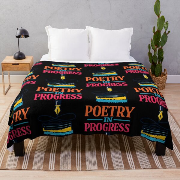 Item preview, Poetry In Progress Writer Humor Creative Design designed and sold by TeeTimeTreasure.