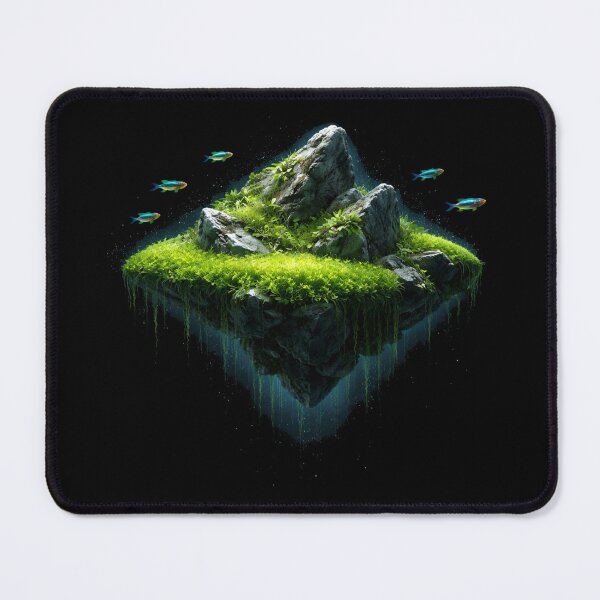 Item preview, Celestial Iwagumi Floating Island Aquascape Art designed and sold by 97Ts.