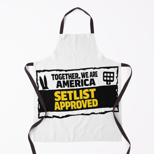 Item preview, SETLIST APPROVED — Together, We Are America Torn Ticket Tee designed and sold by POD DYNASTY | Original Print On Demand T-Shirt Graphics.