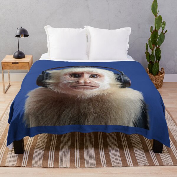 Item preview, George the Capuchin Monkey Jammin 1A (SonciWave Vibes) designed and sold by SonicWave Vibes.