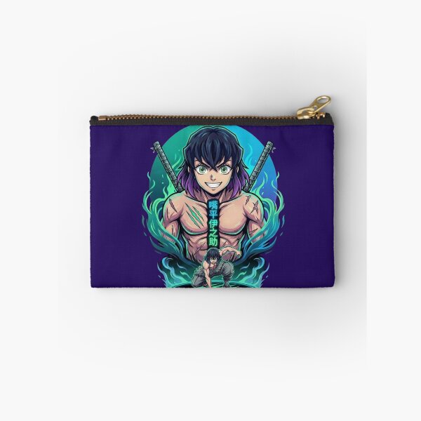 Item preview, Inosuke Hashibira Beast Breathing Neon Anime Art designed and sold by Innova_Creations.
