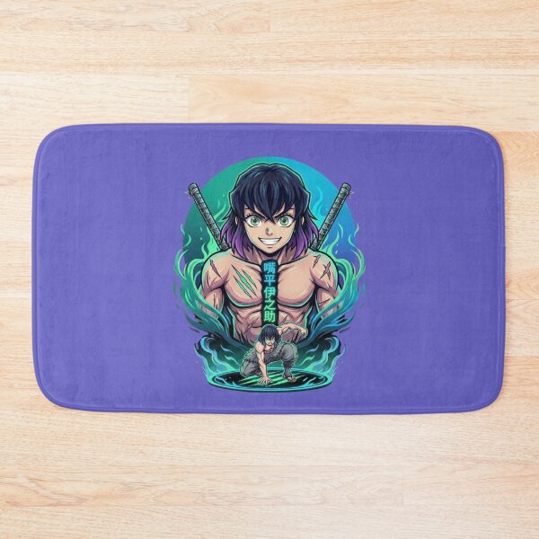 Item preview, Inosuke Hashibira Beast Breathing Neon Anime Art designed and sold by Innova_Creations.