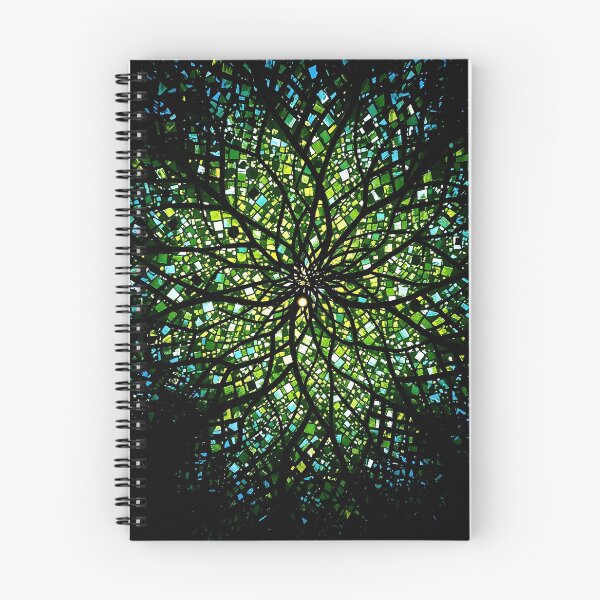 Item preview, Green and Aqua Stained Glass designed and sold by Sachie's Studio.