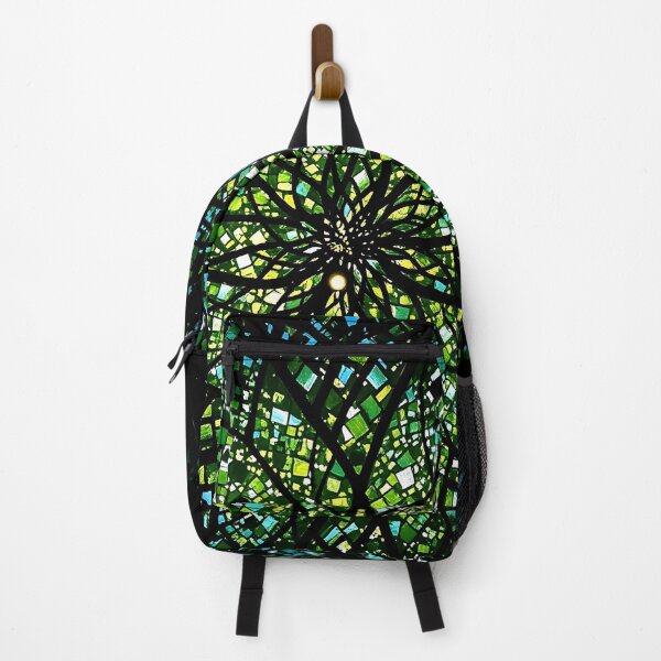 Item preview, Green and Aqua Stained Glass designed and sold by Sachie's Studio.