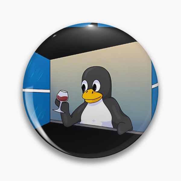 Item preview, Linux - Be Open With Wine designed and sold by CelinaTecher.
