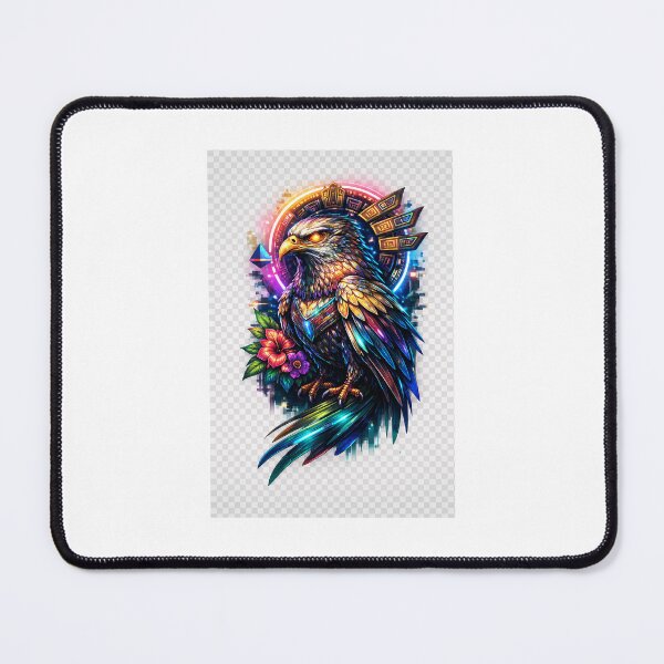 Item preview, Mexican Neon Cyberpunk Eagle designed and sold by MexaPixel.