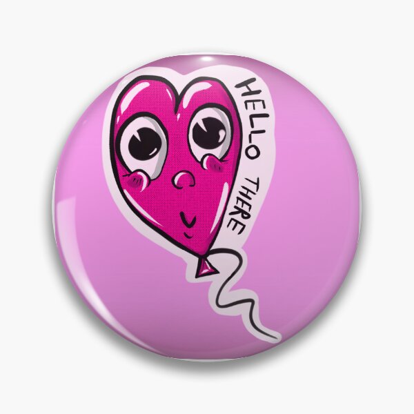 Item preview, Hearty the Love Balloon — Hello There designed and sold by ben.comictell.