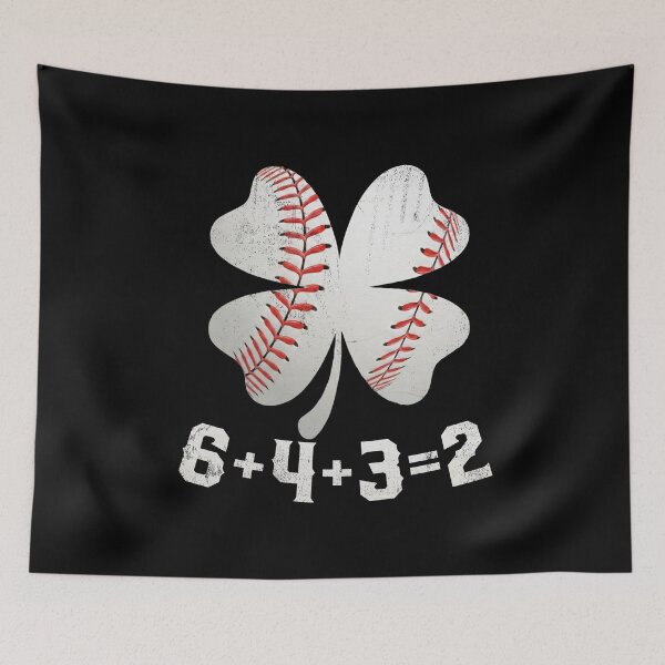 Item preview, Lucky Baseball Double Play Math Shirt designed and sold by KIROSALS.