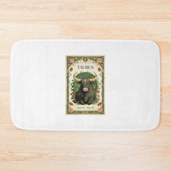 Item preview, Taurus Zodiac Art Nouveau Poster designed and sold by apixelwall.