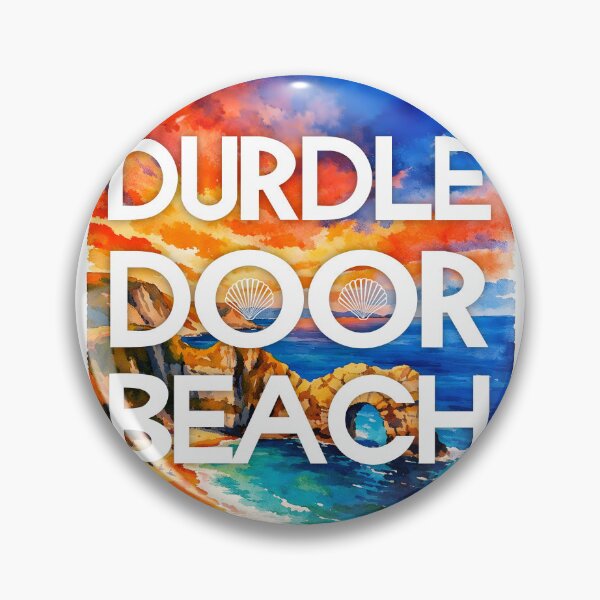 Item preview, Durdle Door Beach, Dorset, England – Watercolor Beach Poster designed and sold by Sea Gem.