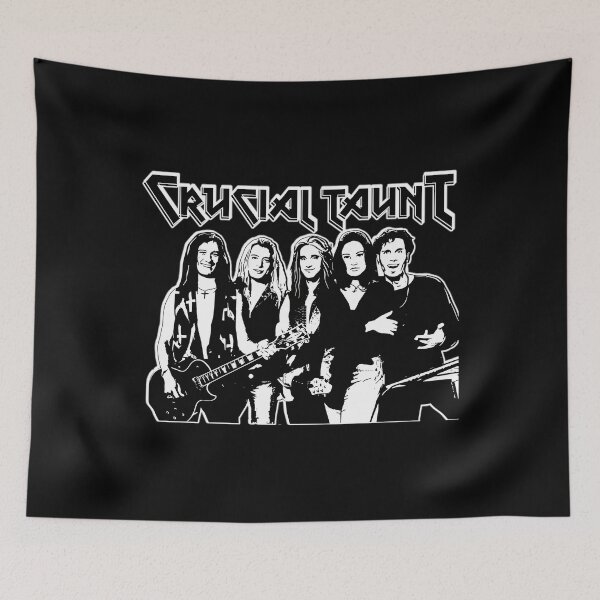 Item preview, Crucial-Taunt-Wayne'S-World-Parody-Band-Cassandra designed and sold by graphic-montage.