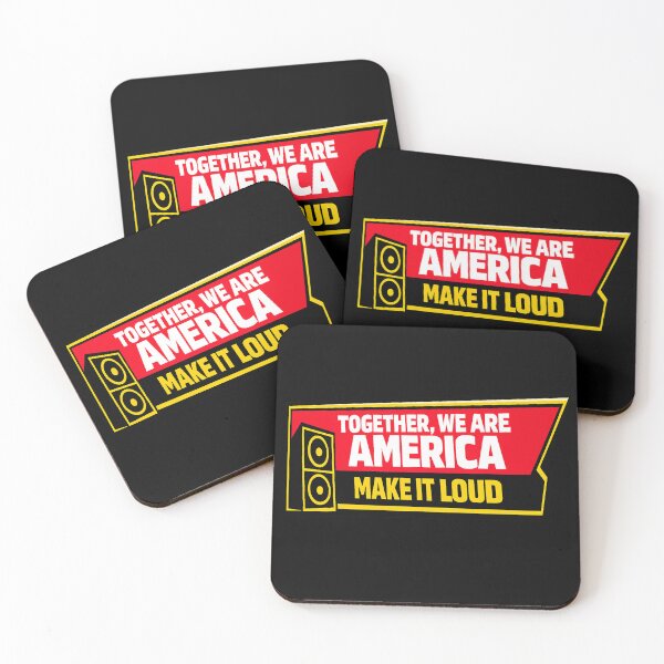 Item preview, Together, We Are America — Make It Loud Jumbotron Banner Shirt designed and sold by POD DYNASTY.