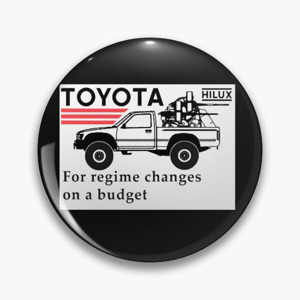 Item preview, Toyota Hilux for regime changes on a budget  designed and sold by RadhaWords.