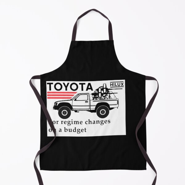Item preview, Toyota Hilux for regime changes on a budget  designed and sold by RadhaWords.