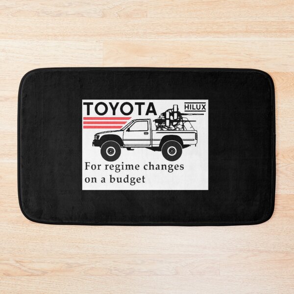 Item preview, Toyota Hilux for regime changes on a budget  designed and sold by RadhaWords.