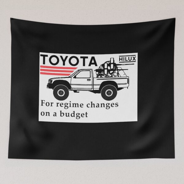 Item preview, Toyota Hilux for regime changes on a budget  designed and sold by RadhaWords.