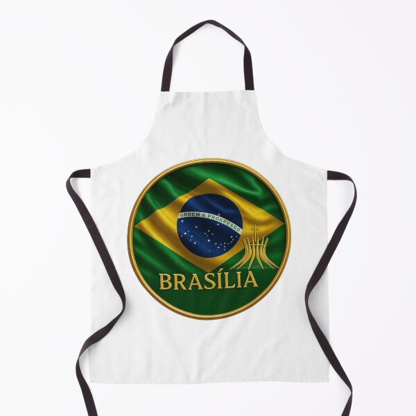 Item preview, Brasilia Brazil Flag Cathedral Travel Souvenir designed and sold by Annika Shurafa.