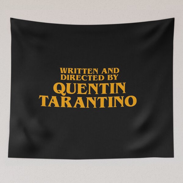 Item preview, Written and Directeds by Quentin Tarantino  designed and sold by RadhaWords.