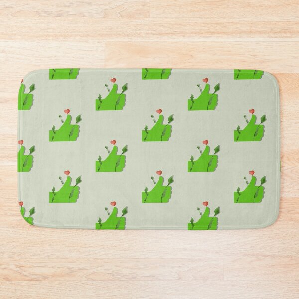 Item preview, I Love Plants Garden Green Thumb Heart Stickers Prints Posters Wall Art Magnet Home Coffee Cup Decoration TShirt Stationary Notebook Magnet Hat Kitchen Work School Office Redbubble Shop designed and sold by Saritas Boutique Shop.