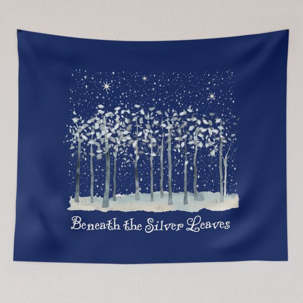 Item preview, Beneath the Silver Leaves Enchanted Forest designed and sold by Sachie's Studio.