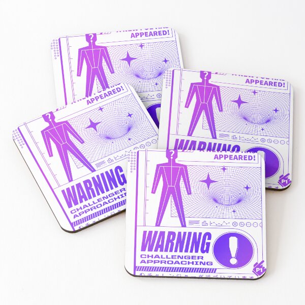 Item preview, WARNING! Challenger Approaching (Super Smash Bros) designed and sold by thmadethis.
