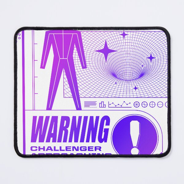 Item preview, WARNING! Challenger Approaching (Super Smash Bros) designed and sold by thmadethis.