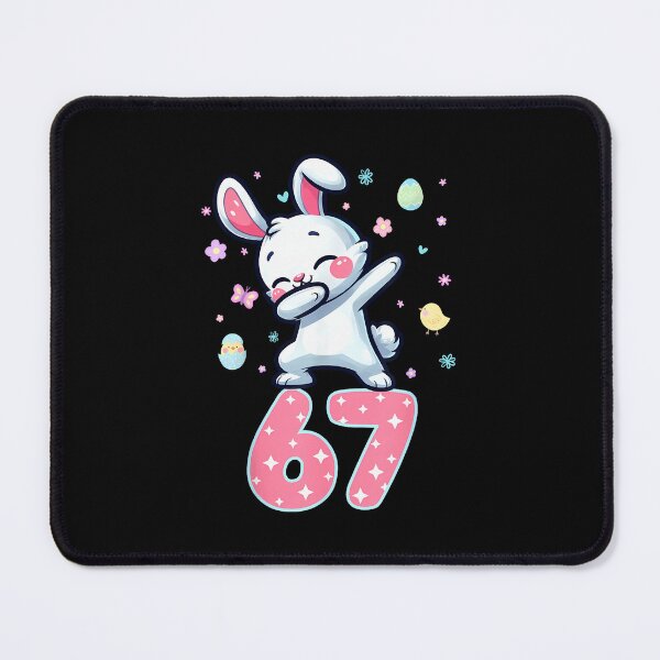 Item preview, 67 Meme 6 7 Bunny Dabbing Six Seven Easter Day Boys Kids designed and sold by Desdenhoshell.
