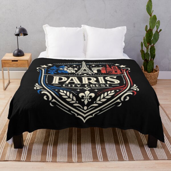 Item preview, Paris Skyline Ultra Crest – French Flag Streetwear designed and sold by wanado.