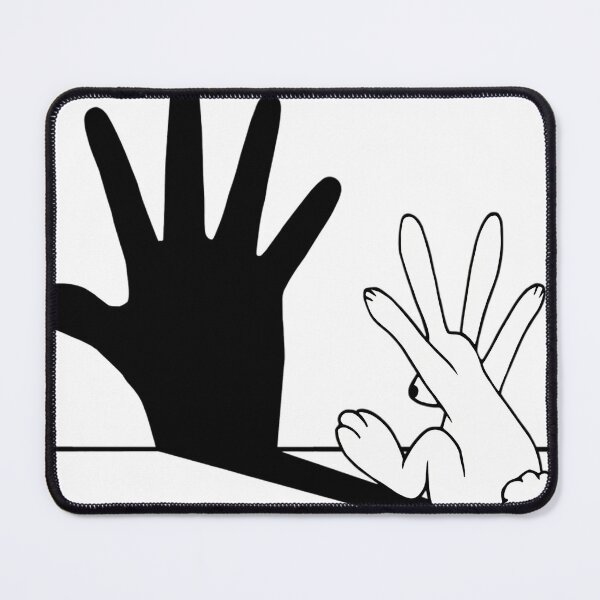 Item preview, Rabbit Hand Shadow designed and sold by CelinaTecher.