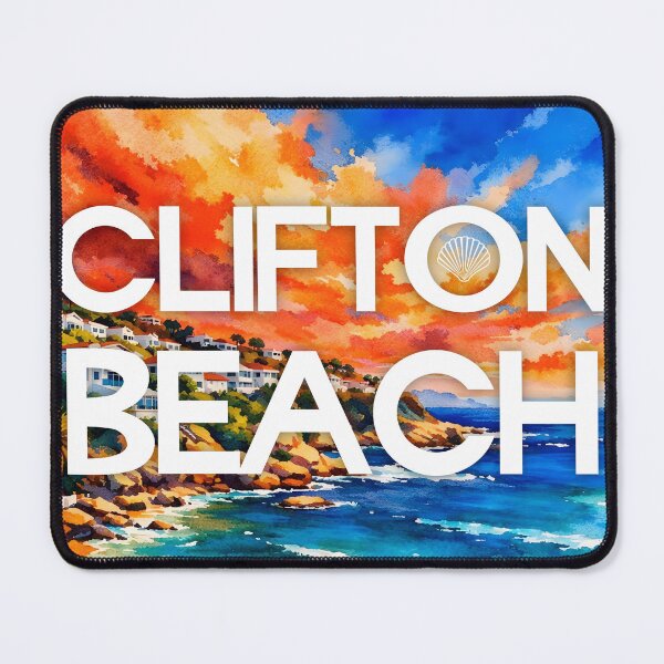 Item preview, Clifton Beach, Cape Town, South Africa – Watercolor Beach Poster designed and sold by Sea Gem.