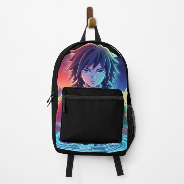 Item preview, Giyu Tomioka Water Hashira Neon Anime Art designed and sold by Innova_Creations.
