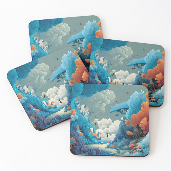 Item preview, Whispers Nature A Journey Through Surreal Landscapes designed and sold by ART ATTACK ZONE.
