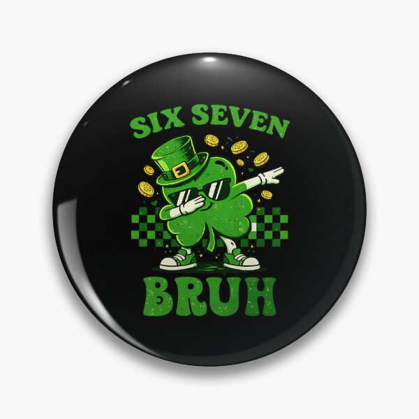 Item preview, Meme genial del Día de San Patricio: Seis Siete 67 designed and sold by Desdenhoshell.