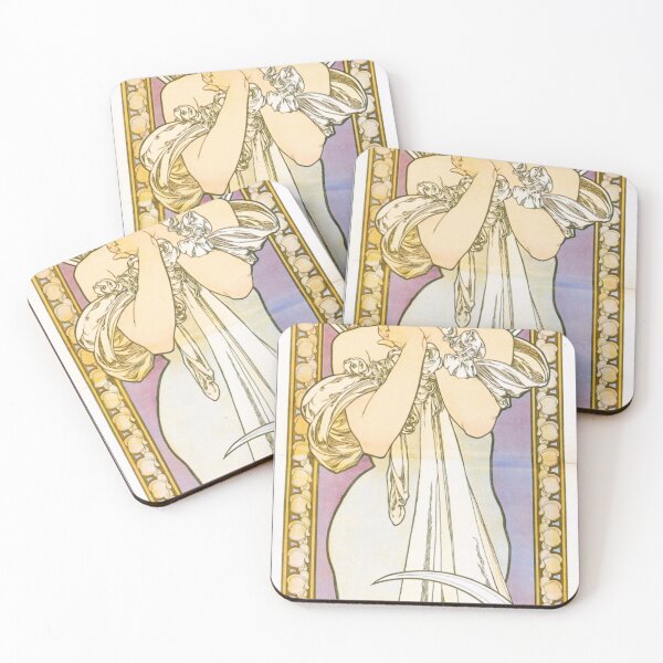 Item preview, Lygie (1901) – Alphonse Mucha Vintage Art Nouveau Restoration designed and sold by stevepmp.