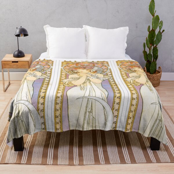 Item preview, Lygie (1901) – Alphonse Mucha Vintage Art Nouveau Restoration designed and sold by stevepmp.