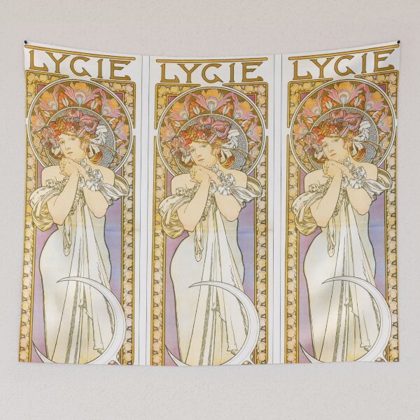 Item preview, Lygie (1901) – Alphonse Mucha Vintage Art Nouveau Restoration designed and sold by stevepmp.