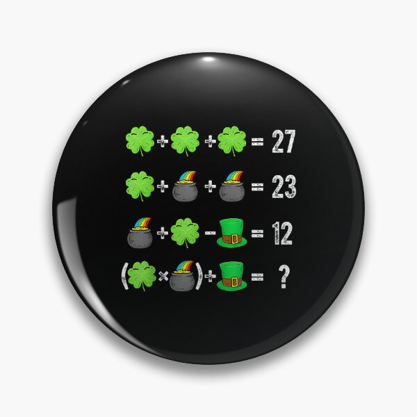 Item preview, Funny Six Seven 67 Meme St Patricks Day Math Equation Pemdas designed and sold by Desdenhoshell.