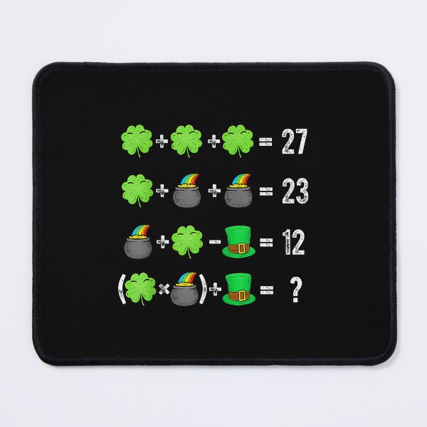 Item preview, Funny Six Seven 67 Meme St Patricks Day Math Equation Pemdas designed and sold by Desdenhoshell.