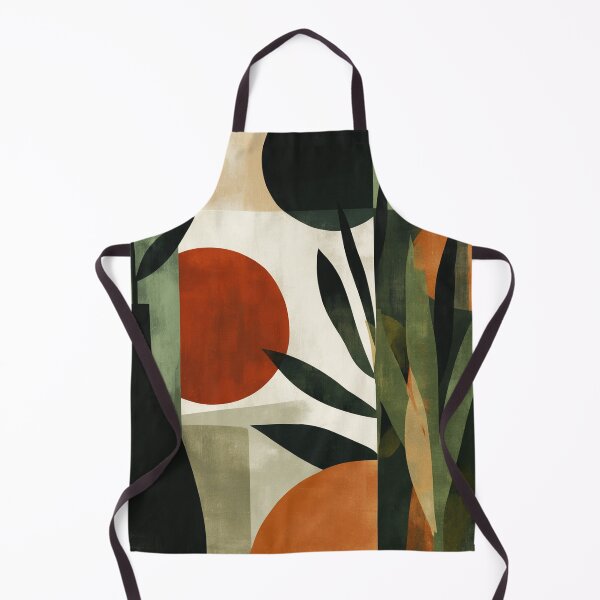 Aperçu de l'œuvre Olive et Ember Quiet Shapes créée et vendue par trajeado14.