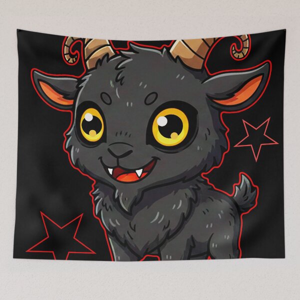 Item preview, Cute Horror - Black Phillip designed and sold by Pontoart.