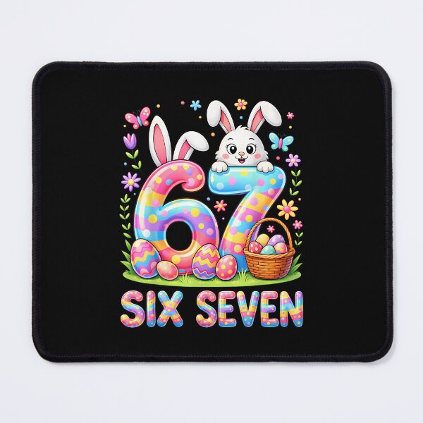 Item preview, Happy Easter Day Six Seven Bunny Colorful Eggs Floral Kids designed and sold by Desdenhoshell.