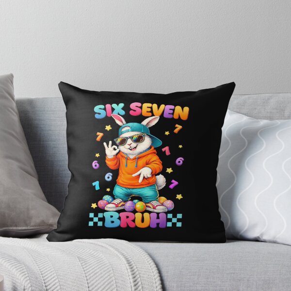 Item preview, Easter Bunny Six Seven Bruh Meme 67 Funny Bunny Rabbit Eggs designed and sold by Desdenhoshell.