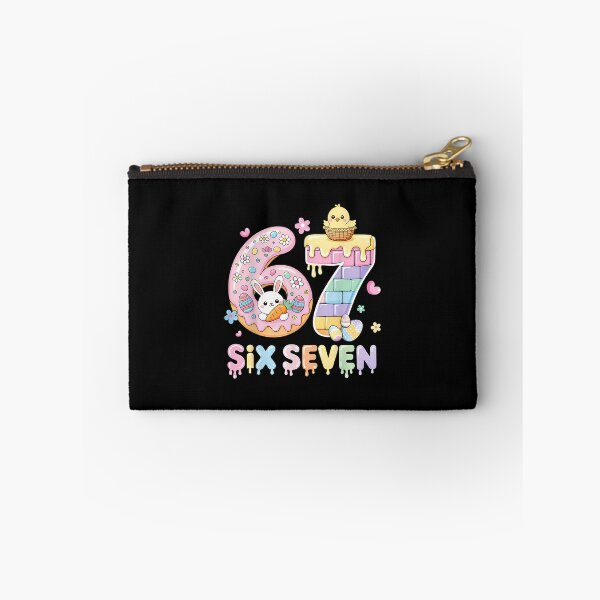 Item preview, Cute 67 Rabbit Bunny Easter Day Funny Six Seven Meme designed and sold by Desdenhoshell.