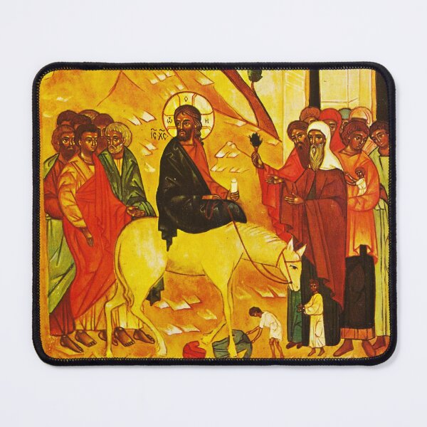 Item preview, Christ Entering Jerusalem Palm Sunday 1450 designed and sold by GuyBlank.