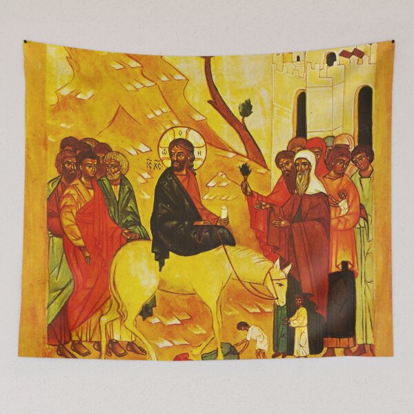 Item preview, Christ Entering Jerusalem Palm Sunday 1450 designed and sold by GuyBlank.